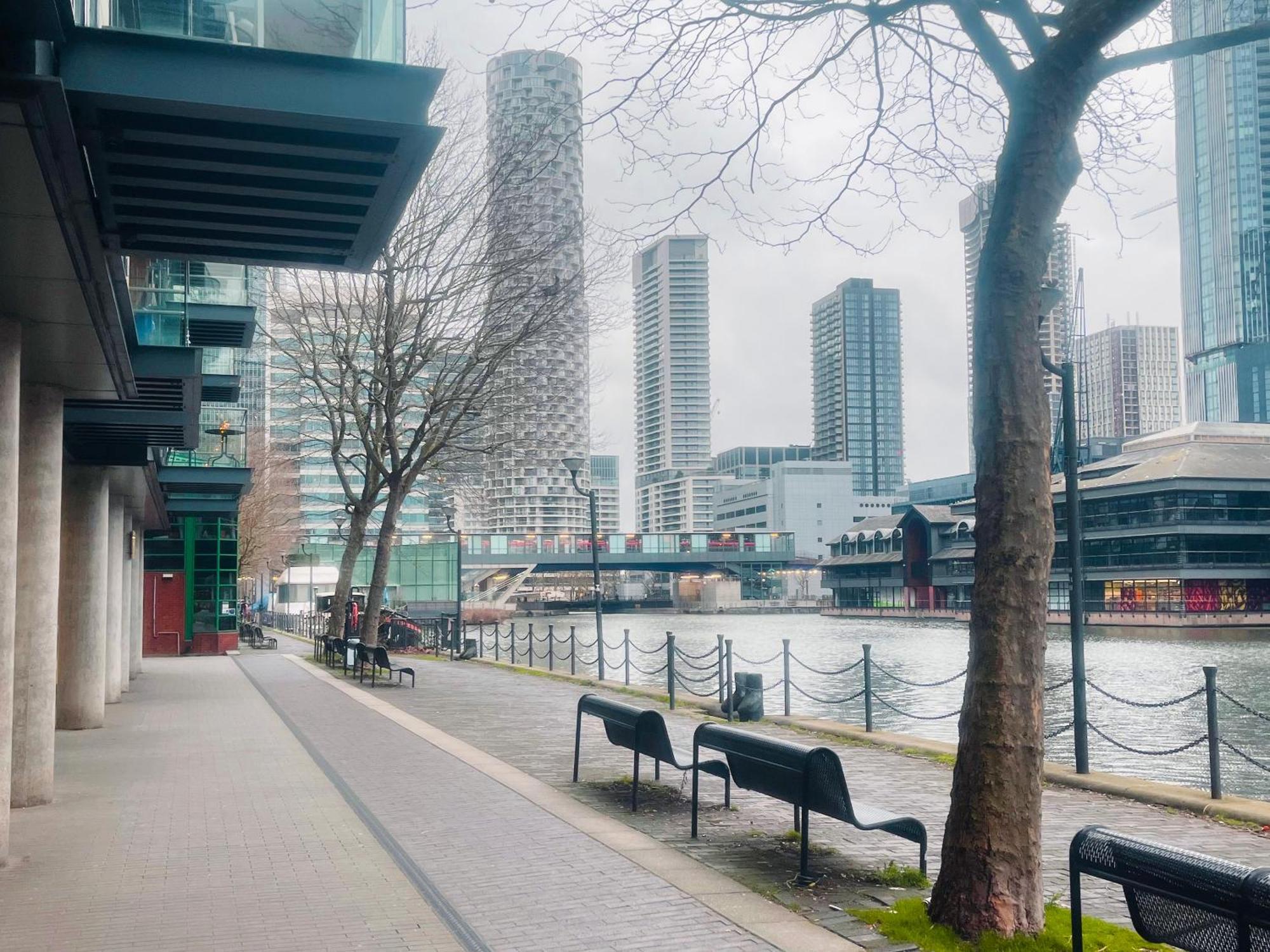 Modern 2Bed 2Bath Apartment Canary Wharf - Upto 5 Person Londra Exterior foto